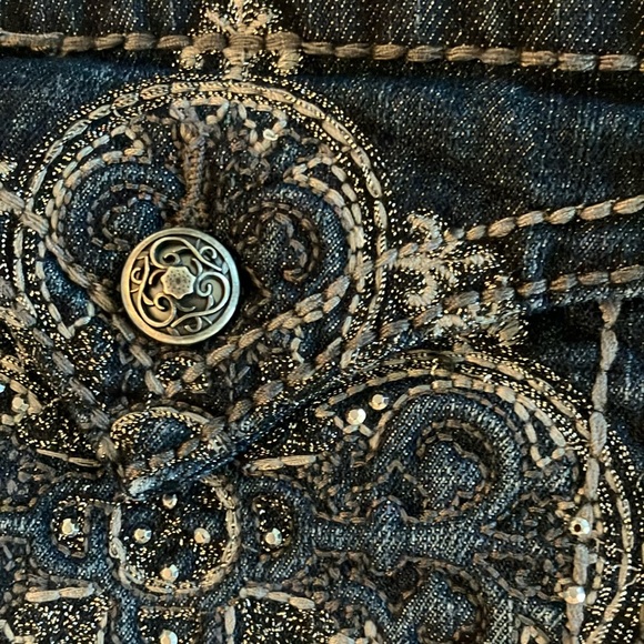 ND Weekend Embellished Women's Size 10 Stitching Pocket Jeans - Picture 2 of 11